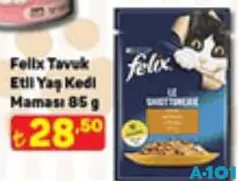 FELİX TAVUK ETLİ YAŞ KEDİ MAMASI 85 G